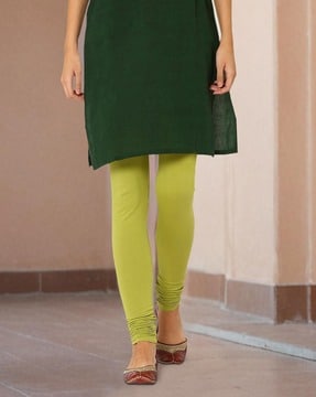 Buy Olive Green Leggings for Women by AVAASA MIX N MATCH Online Ajio