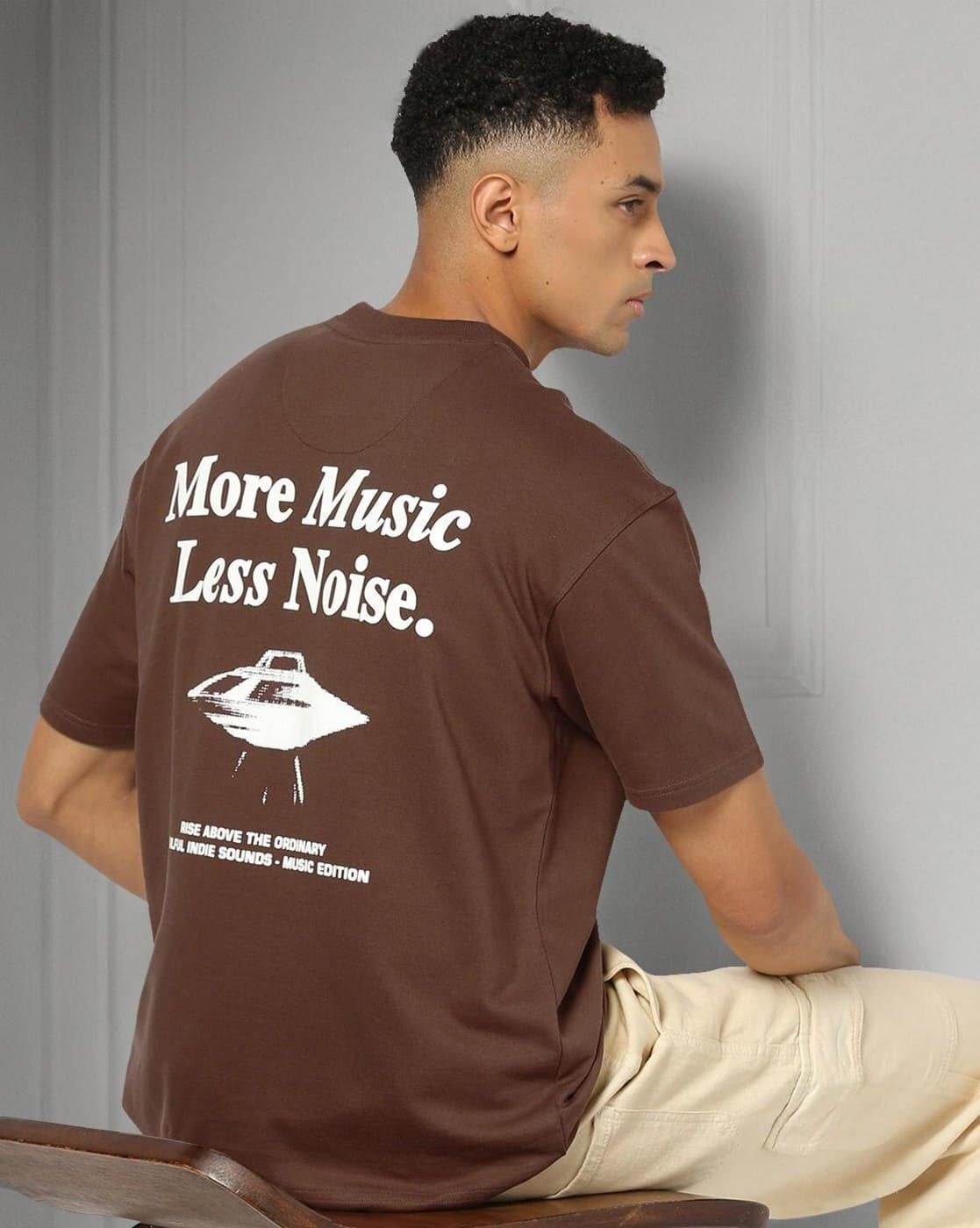 Buy DNMX Men Graphic Print Regular Fit Online | Ajio.com