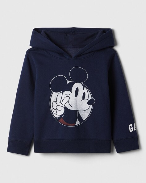 Navy blue mickey mouse hoodie sale