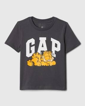 gap kids Boys Brand Print Relaxed Fit Round-Neck T-Shirt-picture-17