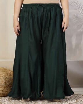 clora creation plus Women Flared Rayon Sharara-picture-14