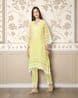 Aulia Organza Lime Green Kurta Set