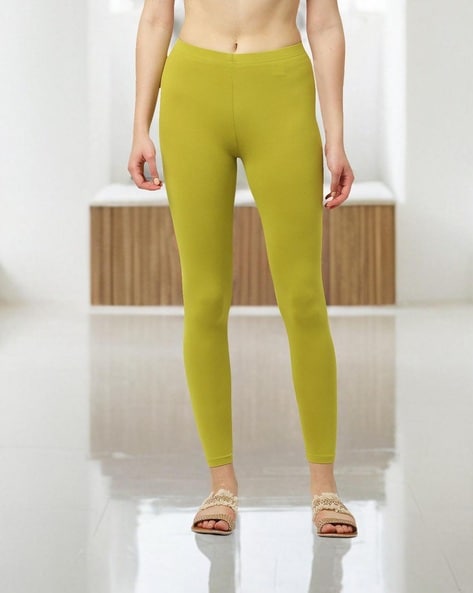 Ankle-Length Leggings with Elasticated Waist