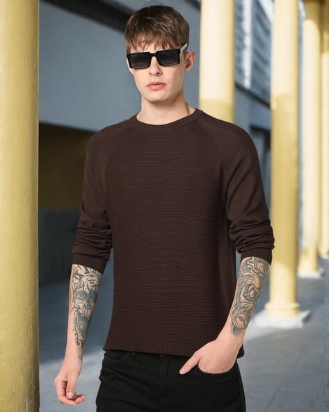 Buy Brown Tshirts for Men by DNMX Online