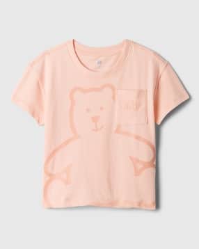 gap kids Boys Brannan Bear Pocket Logo Print Knitted T-Shirt-picture-43