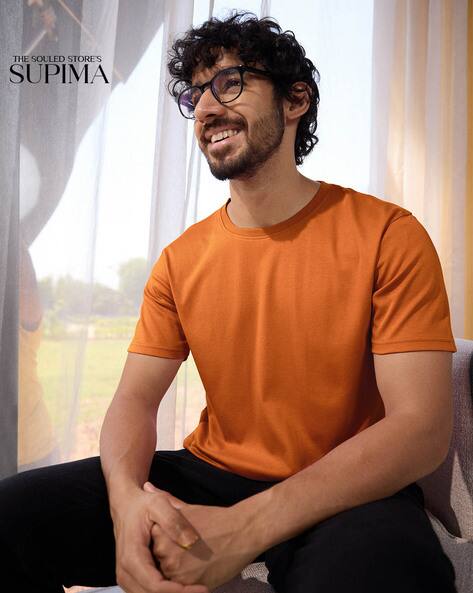 Buy Orange Tshirts for Men by THE SOULED STORE Online