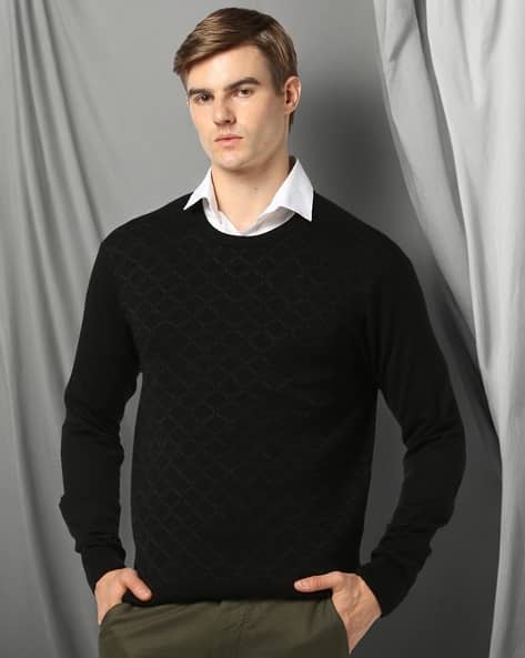 Buy Black Sweaters & Cardigans for Men by NETPLAY Online | Ajio.com