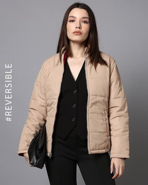 Buy Beige Wine Jackets Coats for Women by Fort Collins Online
