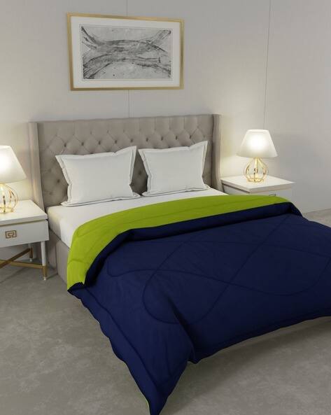 Jaipur Fabric Quilted Reversible Double-Bed Comforter
