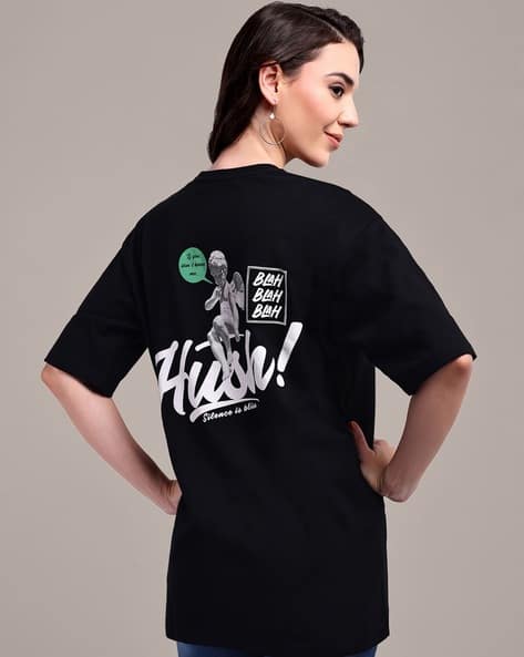 Buy IKI CHIC Women Oversized Fit Crew-Neck Online | Ajio.com