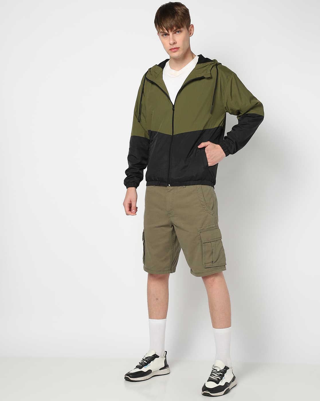 Buy Olive Green Rainwear and Windcheaters for Men by YOUSTA Online