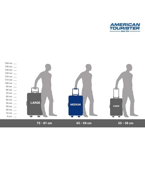 Buy Grey Luggage Trolley Bags for Men by AMERICAN TOURISTER