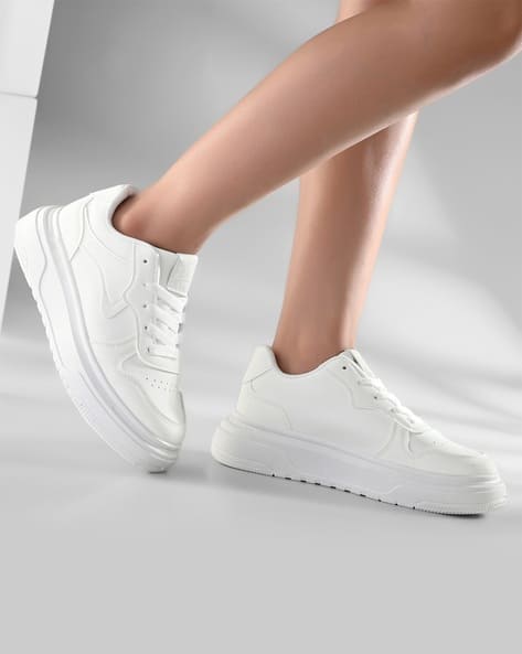 Buy White Casual Shoes for Women by ARBUNORE Online | Ajio.com