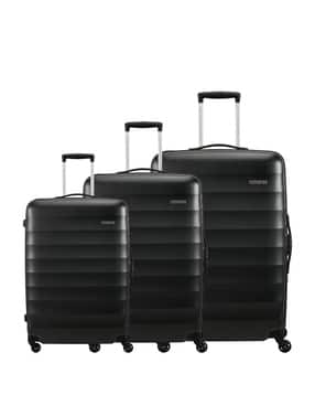 american tourister Men Set of 3 Striped Trolley Bags with TSA Lock-picture-34