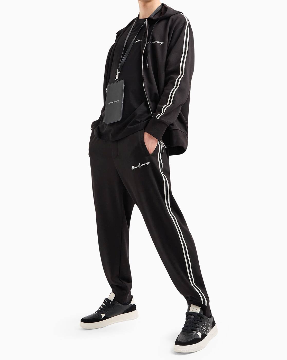 Buy Black Sweatshirt Hoodies for Men by ARMANI EXCHANGE Online