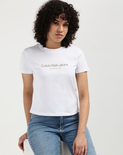 Calvin klein institutional regular crew neck best sale