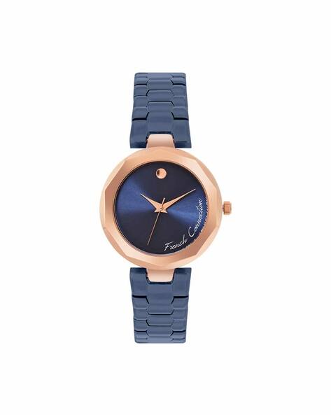 French Connection Women Blue Dial Glam Analogue Watch - FCH08UM