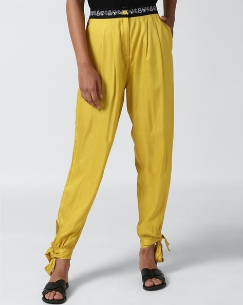 Forever 21 yellow pants best sale