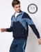 Men Brand Print Boxy Fit Jacket
