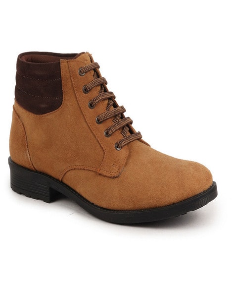 Buy Tan Boots for Men by FAUSTO Online