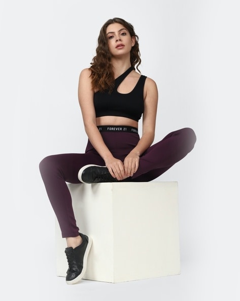 Buy Brown Leggings for Women by Forever 21 Online Ajio