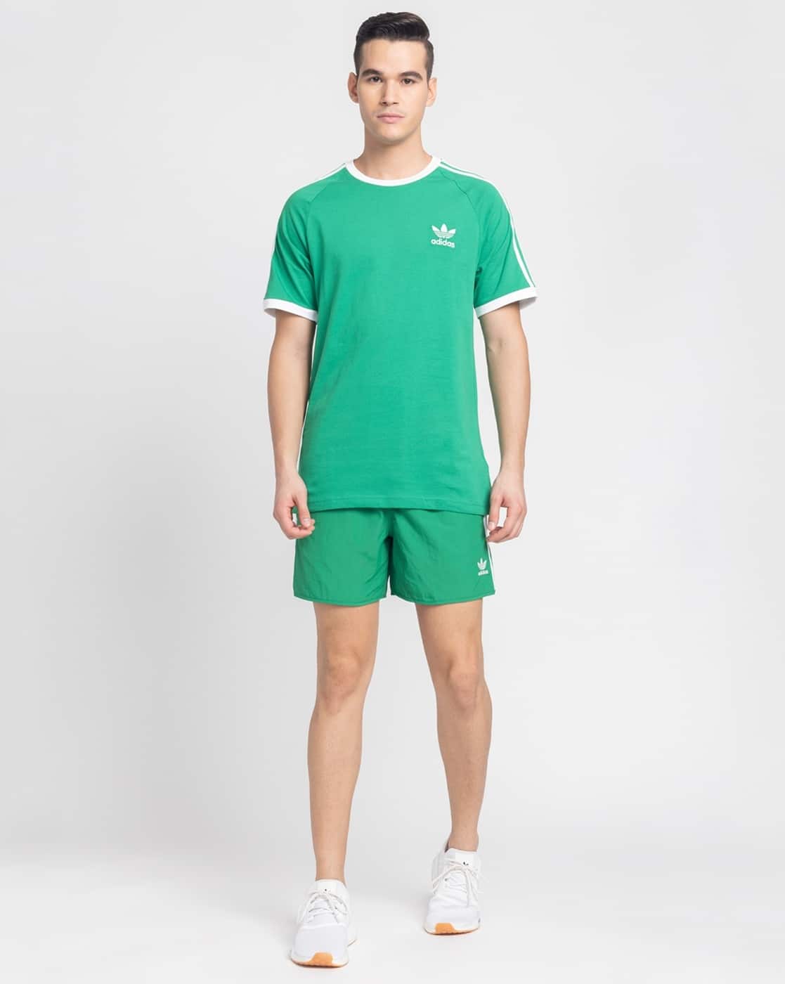 Men Logo Print Regular Fit Crew-Neck T-Shirt