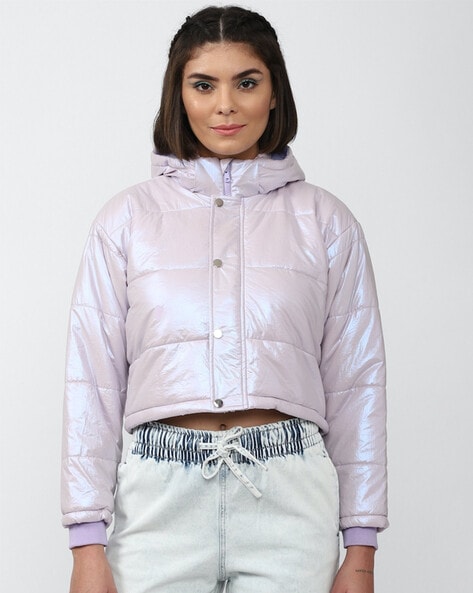 Buy purple Jackets Coats for Women by Forever 21 Online Ajio