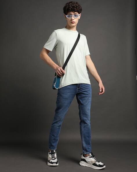 SPYKAR Men Kano Mid-Wash Slim Fit Jeans