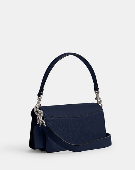 Buy Coach Tabby Shoulder Bag 20 | Navy Blue Color Women | AJIO LUXE