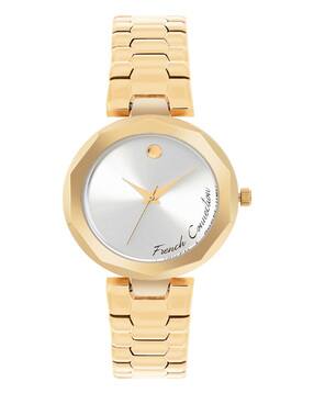 french connection Women Analogue Watch with Metallic Strap-FCH08GM-picture-1