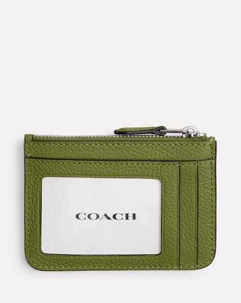Buy Coach Mini Skinny Id Case | Green Color Women | AJIO LUXE