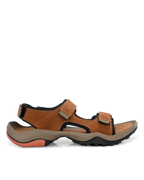 BUCIK Men Open-Toe Sandals with Velcro Fastening
