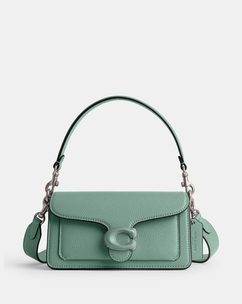 Buy Coach Tabby Shoulder Bag 20 | Green Color Women | AJIO LUXE