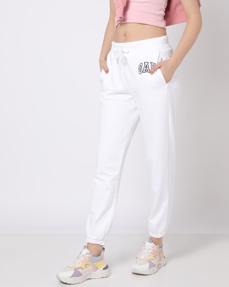 Buy White Track Pants for Women by GAP Online Ajio