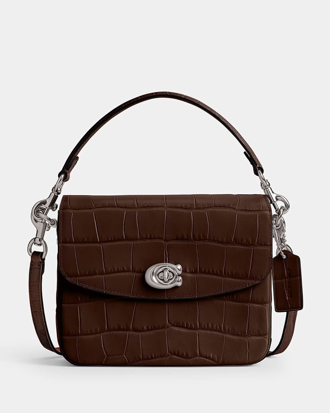 Buy Coach Cassie 19 Leather Crossbody Bag | Brown Color Women