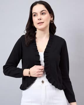style quotient Women Regular Fit Front-Open Shrug-picture-17