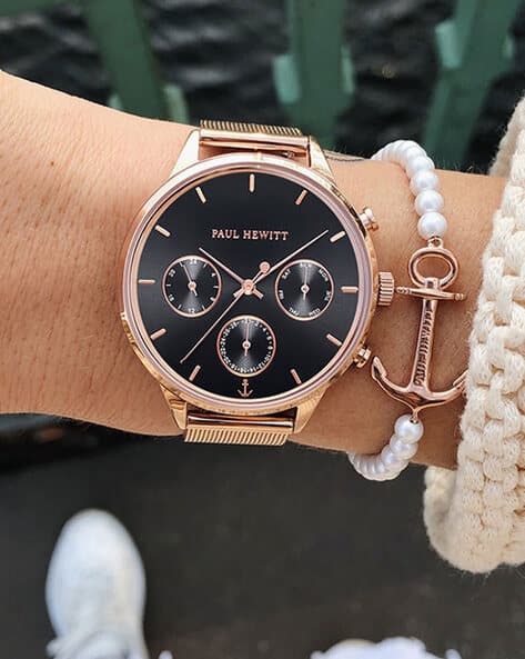 Vedula About You Paul Green Sneaker Paul Hewitt Armbanduhr Schwarz