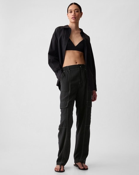 Gap women's black pants online