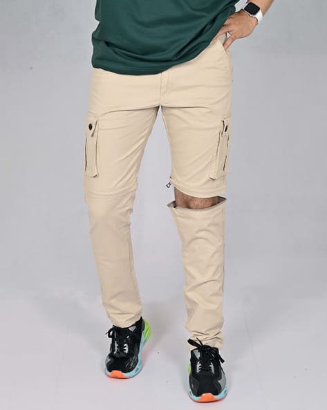 Buy Beige Trousers Pants for Men by THE NOMHERD Online