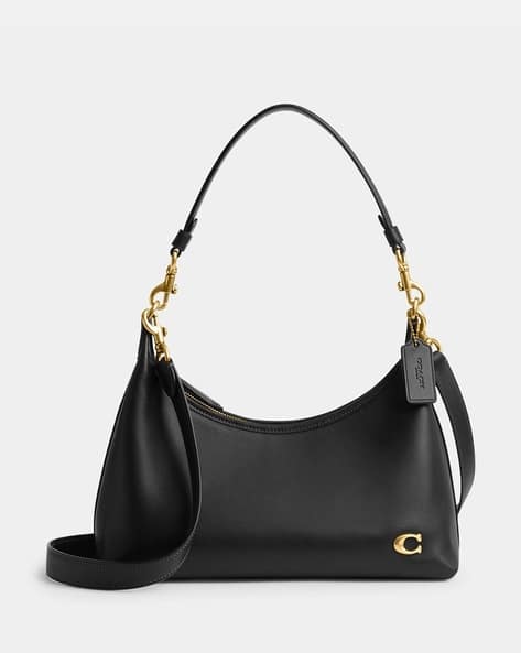 Buy Coach Juliet Leather Shoulder Bag | Black Color Women Buy Coach Juliet Leather Shoulder Bag | Black Color Women