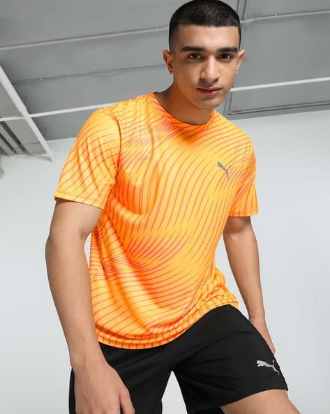 Run Favorite Printed Men Short Sleeve Running Tee