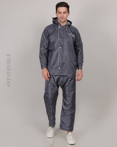 Buy Grey Rainwear and Windcheaters for Men by Youth Robe Online