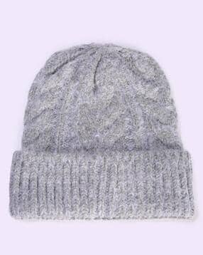 Women Self-Design Casual Beanie-image-16