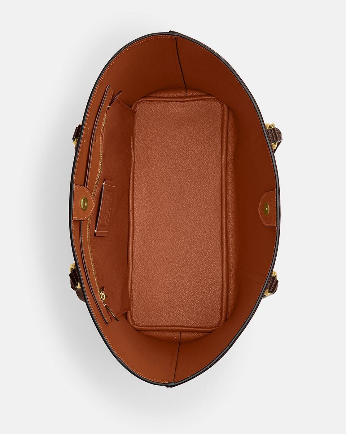 Buy Coach Legacy Medium Tote Bag | Brown Color Women | AJIO LUXE