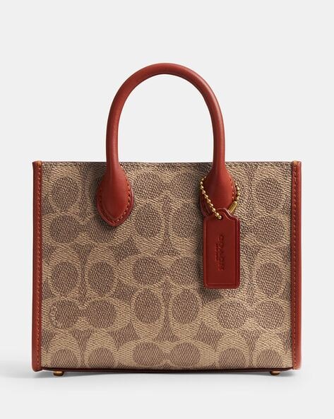 Coach signature canvas fashion tote