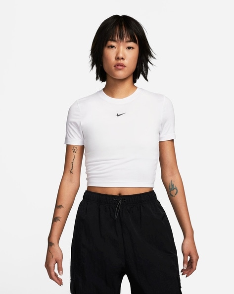 Buy White Tshirts for Women by NIKE Online Ajio