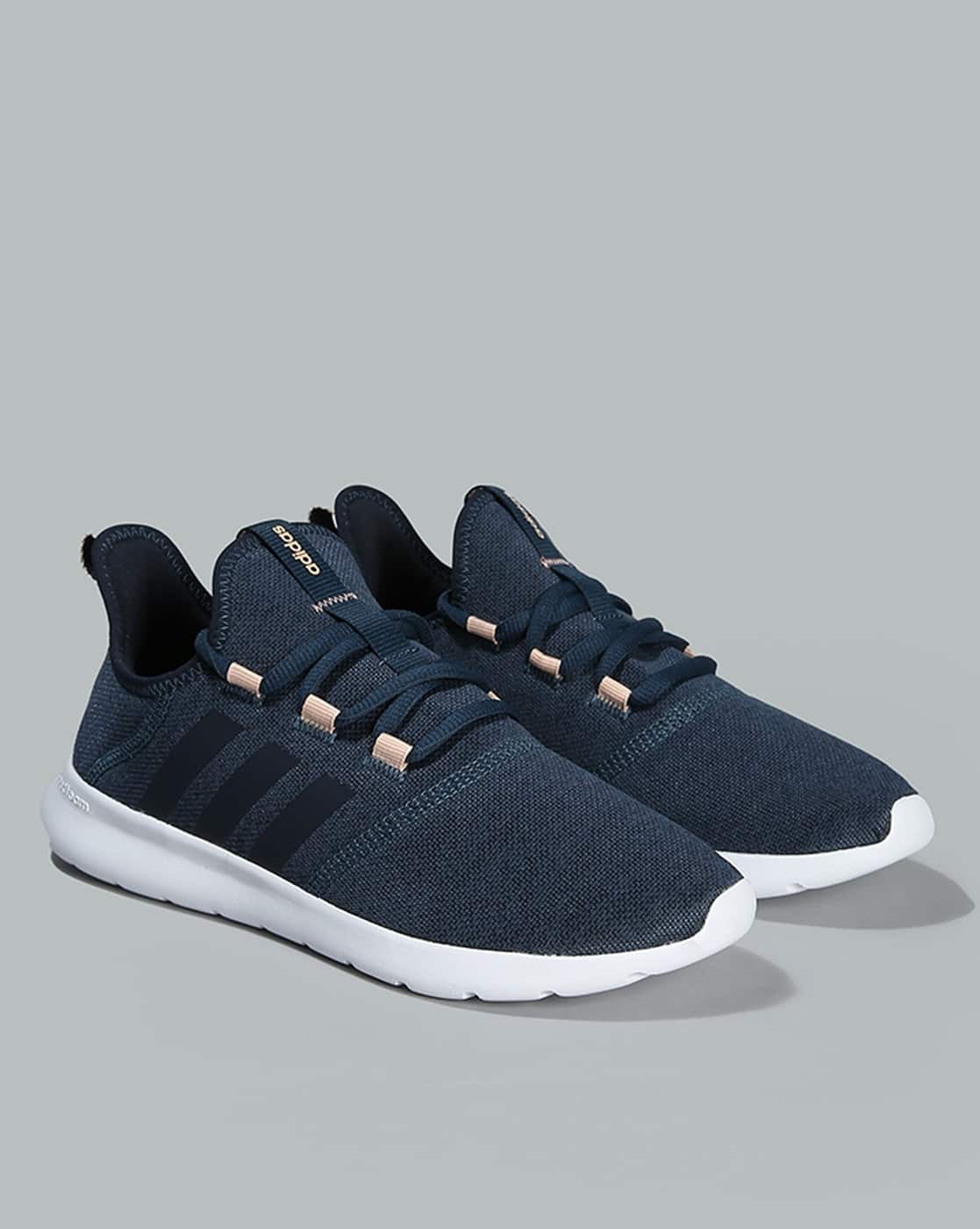 Buy ADIDAS Cloudfoam Pure Sneakers Navy Blue Color Women - Main Image