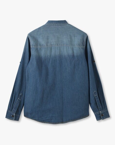 Price History of YB DNMX FOR TRENDS SELECT Boys Wahsed Denim Shirt
