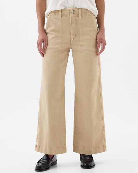 Gap high rise wide leg jeans on sale