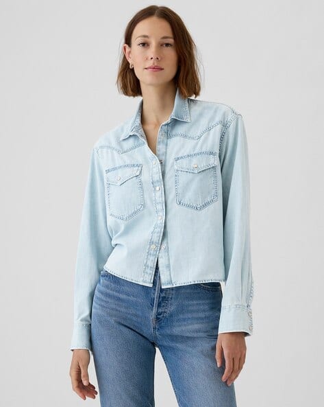 Gap jeans shirt discount